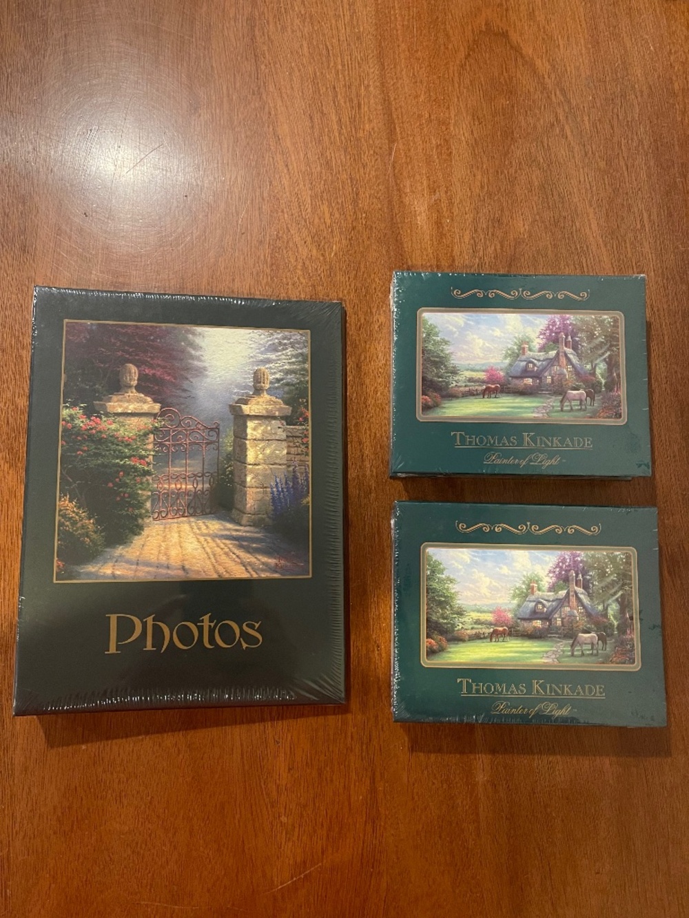 Thomas Kincade Note Cards & Photo Book NEW